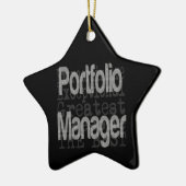 Portfolio Manager-extraordinaire Keramisch Ornament (Links)