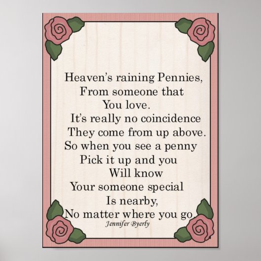 Portfolio-Penny uit Heaven-Glue Penny On Poster (Voorkant)