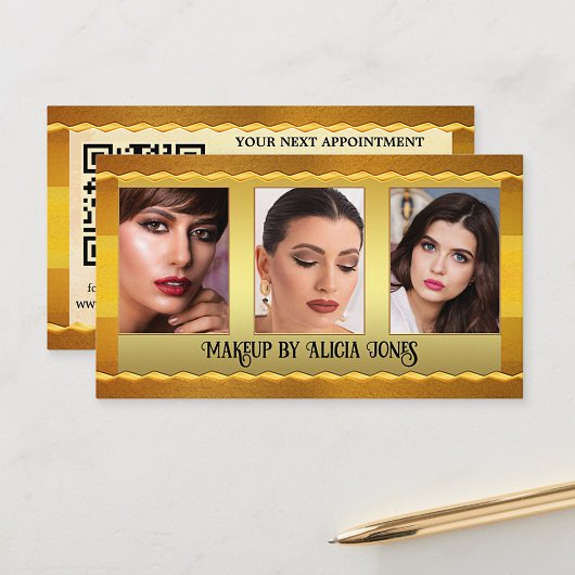 Portfolio Photo Makeup Beauty Appointcard Afsprakenkaartje