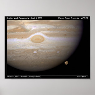 Portfolio Poster - Jupiter en Ganymede Print