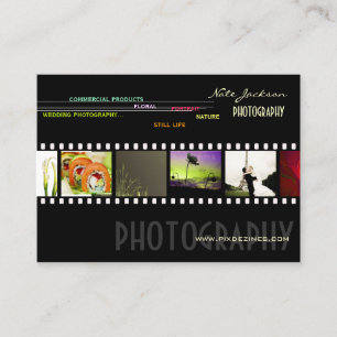 Portfolio visitekaartjes foto's sjabloon