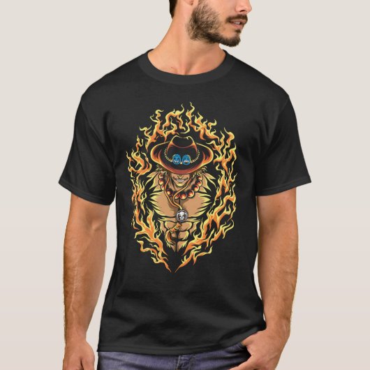 Portgas D. Ace T-shirt (Voorkant)