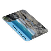 Porth Beach Newquay Cornwall foto Magneet (Rechterzijde)