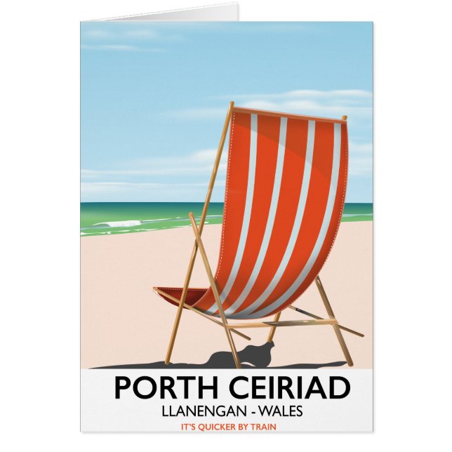 Porth Ceiriad Wales Strand (Voorkant)