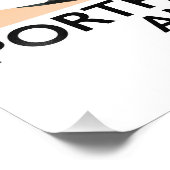 Porth Dafarch, Anglesey vintage poster (Hoek)