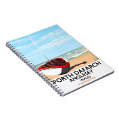 Porth Dafarch, Anglesey vintage poster Notitieboek (Rechterzijde)