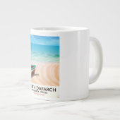 Porth Dafarch, Anglesey Welsh strand poster Grote Koffiekop (Voorkant rechts)