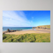 Porthcothan Bay Poster (Voorkant)