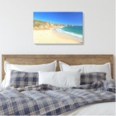 Porthcurno Canvas Afdruk (Insitu (Slaapkamer))