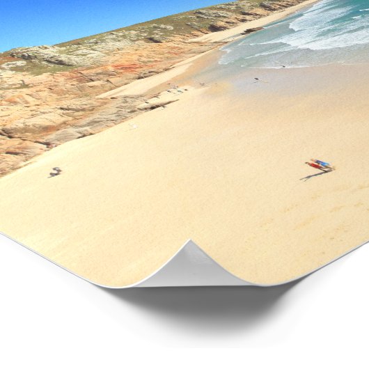 Porthcurno Poster (Hoek)