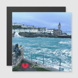 Porthleven Clocktower + Wachten op visvangst