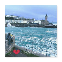 Porthleven Clocktower + Wachten op visvangst