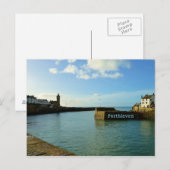 Porthleven Cornwall England Harbor Wall Briefkaart (Voorkant / Achterkant)