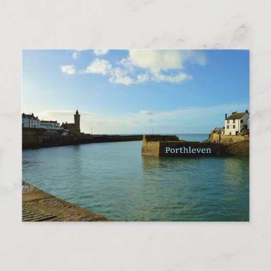 Porthleven Cornwall England Harbor Wall Briefkaart (Voorkant)