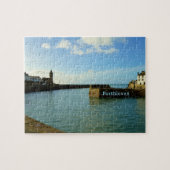 Porthleven Cornwall England Harbor Wall Legpuzzel (Horizontaal)