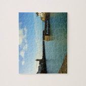 Porthleven Cornwall England Harbor Wall Legpuzzel (Verticaal)