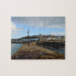 Porthleven Cornwall England in Winter Legpuzzel