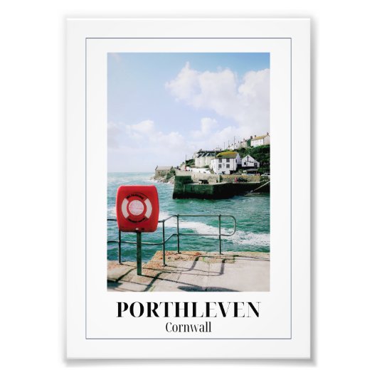 Porthleven, Cornwall Foto Afdruk (Voorkant)