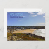 Porthmeor Beach - St. Ives - Cornwall Briefkaart (Voorkant / Achterkant)