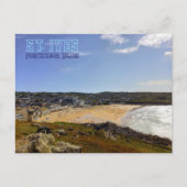 Porthmeor Beach - St. Ives - Cornwall Briefkaart (Voorkant)