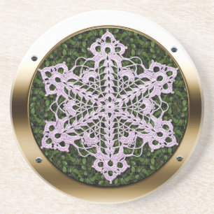 Porthole Doily Leaf Onderzetter