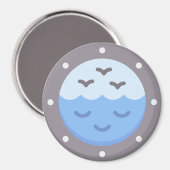Porthole Magneet (Voorkant / Achterkant)