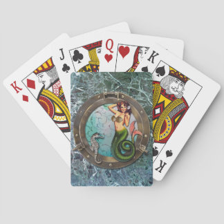 PORTHOLE MERMAID, gewijzigde kaarten voor kunstspe