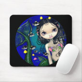 "Porthole Mermaid" Mousepad Muismat (Met muis)
