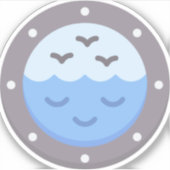 Porthole Sticker (Voorkant)