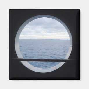 Porthole Uitzicht Magneet