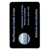 Porthole Uitzicht Stateroom Deurmarkering Magneet (Verticaal)