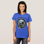 Porthole Uitzicht van een Barracuda Vis Onderwater T-shirt (Voorkant volledig)