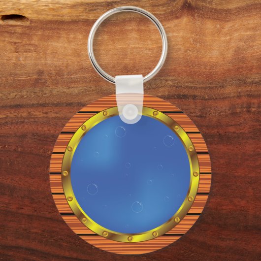 Porthole Window Sleutelhanger (Voorkant)