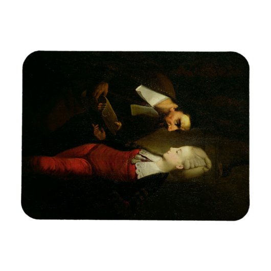 Portia en Shylock uit 'The Merchant of Venice' A Magneet (Horizontaal)