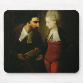 Portia en Shylock uit 'The Merchant of Venice' A Muismat (Voorkant)