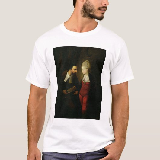 Portia en Shylock uit 'The Merchant of Venice' A T-shirt (Voorkant)