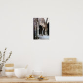 Pórtico de la Gloria (Santiago de Compostela) Poster (Keuken)