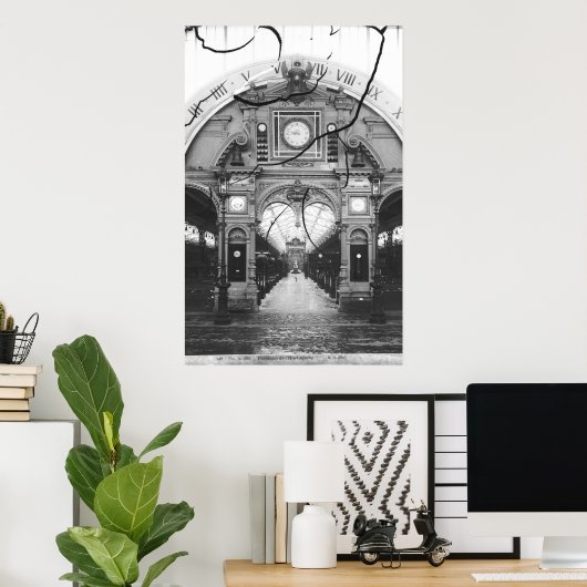 Portico of the Horology Pavilion Poster (Thuiskantoor)