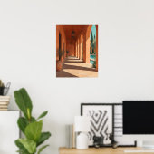 Portico om Half Drie Kunstprint Poster (Thuiskantoor)