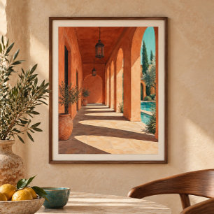 Portico om Half Drie Kunstprint Poster