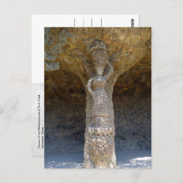 Portico van de Washerwoman, Barcelona, Spanje - Briefkaart