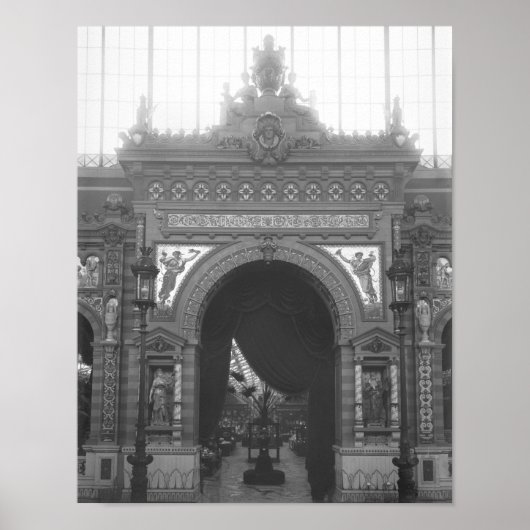 Portico van keramiek poster (Voorkant)