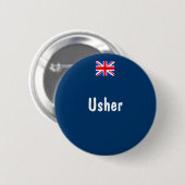 Portier Ronde Button 5,7 Cm (Voorkant /achterkant)