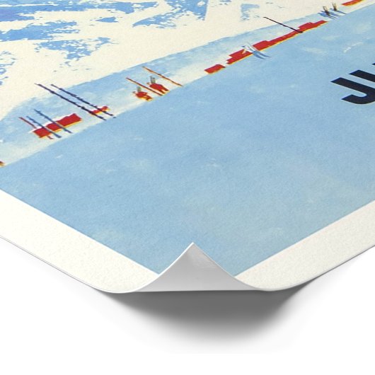 Portillo,Chili, skiPoster Poster (Hoek)