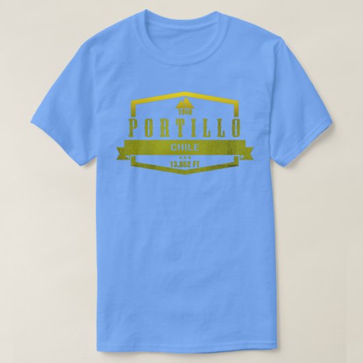 Portillo Ski Resort Chili T-shirt (Design voorkant)