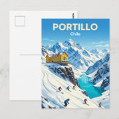 Portillo Ski Resort Chilië Briefkaart (Voorkant / Achterkant)