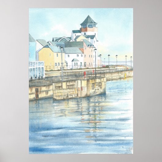 Portishead Marina Poster (Voorkant)