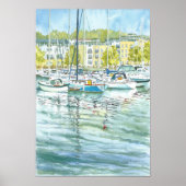 Portishead Marina Poster (Voorkant)