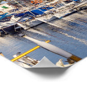 Portixolmarina bij de schemering - Palma de Mallor Poster (Hoek)