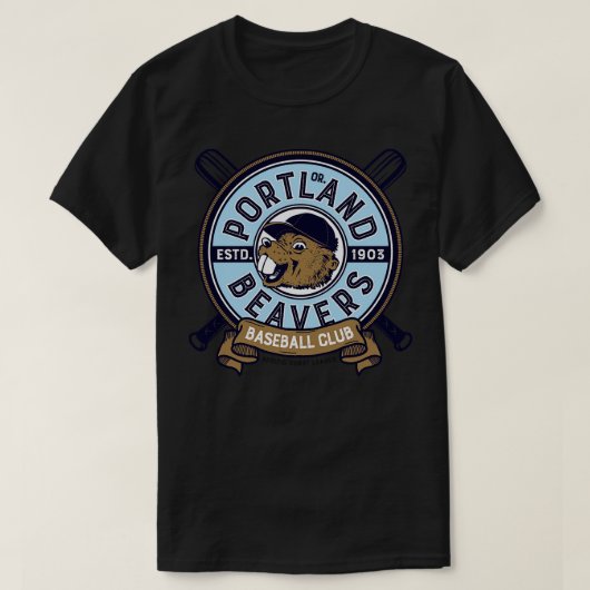 Portland Beavers T-shirt (Design voorkant)